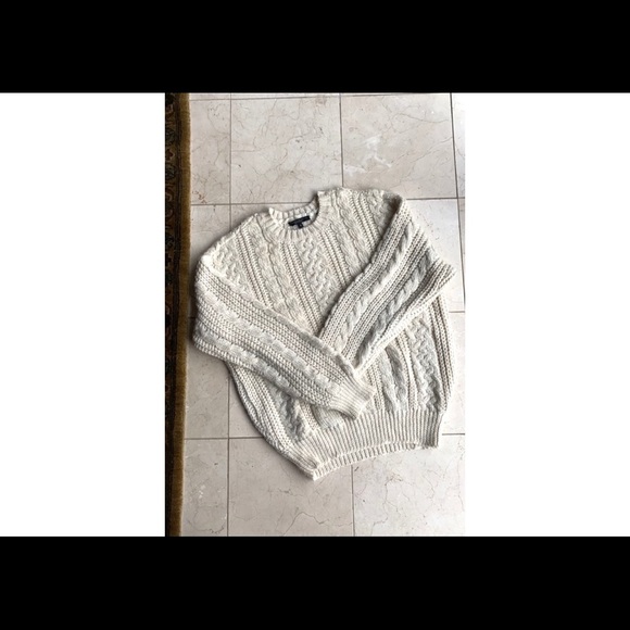 Donna Karan Superfine Alpaca Sweater - Picture 2 of 11